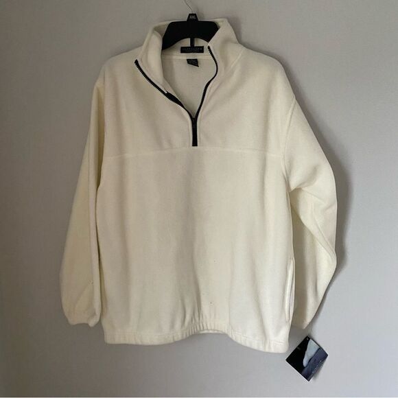 Ultra Club Iceberg Fleece White Pullover - Picture 1 of 5